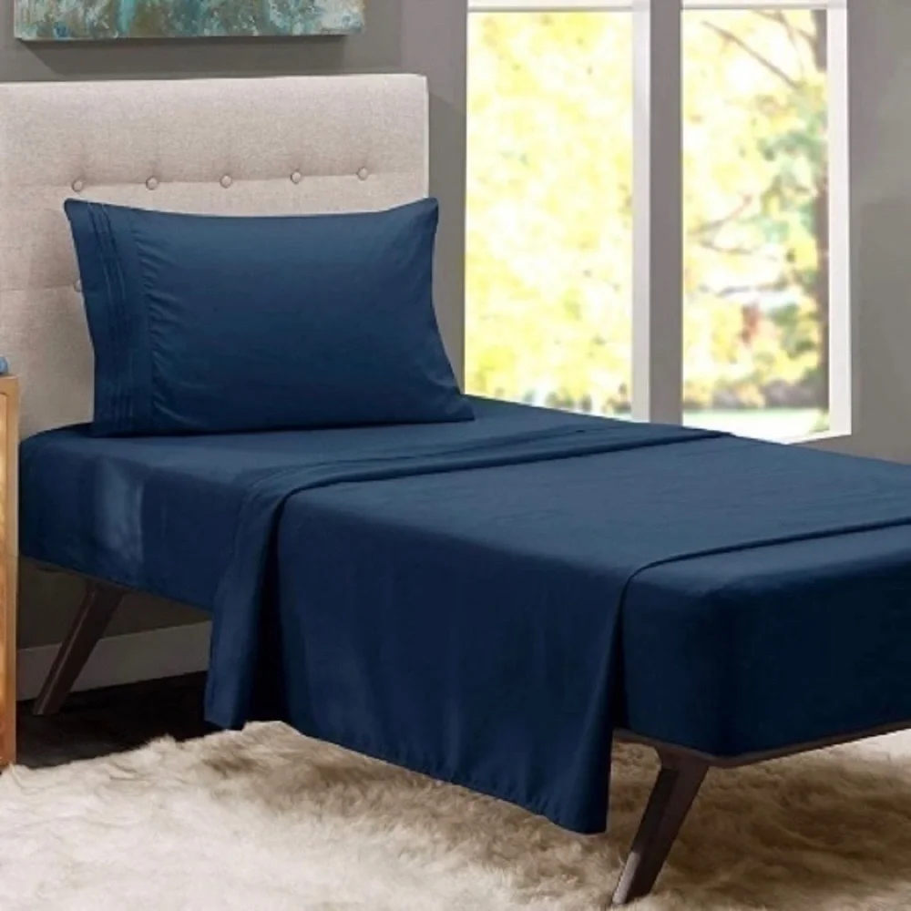 Anili Mili 1800 Collection 4-Piece Twin Sheet Set